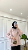 Vizon - Taşlı Sweatshirt