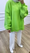 Yesil Oversize Sweat 