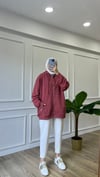 Zara Model Hırka - Gülkurusu