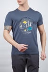 Alpinist Vide Erkek T-Shirt Antrasit
