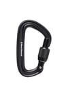 BLACK DIAMOND LITEFORGE SCREWGATE OUTDOOR KARABİNA Black