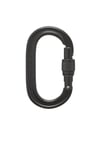 BLACK DIAMOND OVAL KEYLOCK SCREWGATE OUTDOOR KARABİNA Black