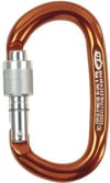 CLIMBING TECHNOLOGY ALUMINYUM OVAL KILITLI KARABINA