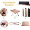 KINGCAMP TABLE M U.LIGHT KATLANABILIR MASA
