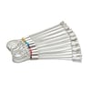 Kouba Alu Nuts 9'lu Stoper Seti - Silver, n.1-9