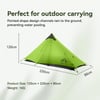 Night Cat Lanshan-1 1 Kişilik 4 Mevsim Ultralight Çadır - Yeşil