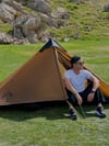 Night Cat Lanshan-1 1 Kişilik 4 Mevsim Ultralight Çadır - Haki