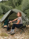 Night Cat ZP-13 70 cm 4 Mevsim Alümiyum Kampet ve Çadır Seti - Yeşil