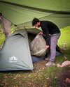Night Cat ZP-34 2 Kişilik 4 Mevsim Alüminyum Ultralight Çadır - Haki