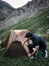 Night Cat ZP-U1 1 Kişilik 4 Mevsim Alüminyum Ultralight Çadır - Haki
