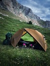 Night Cat ZP-U1 1 Kişilik 4 Mevsim Alüminyum Ultralight Çadır - Haki