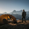 Night Cat ZP-U1 1 Kişilik 4 Mevsim Alüminyum Ultralight Çadır - Haki