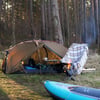 Night Cat ZP-U1 1 Kişilik 4 Mevsim Alüminyum Ultralight Çadır - Haki