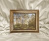  Alfred Sisley - Ağaçlık Patika Çerçeveli Tablo