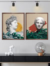 Afrodit ve Apollon Çerçeveli Tablo Set