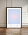 Aura Serisi No.24 Çerçeveli Poster