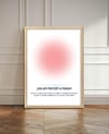 Aura Serisi No.25 Çerçeveli Poster