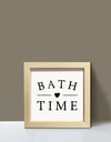 Bath Time Çerçeveli Tablo