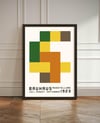 Bauhaus 02 Çerçeveli Poster