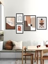 Bohemian ve Line Art Çerçeveli Tablo Set