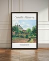 Camille Pissarro - The Artist's Garden Çerçeveli Tablo