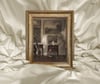 Carl Vilhelm Holsøe - Interior with Cello Çerçeveli Tablo