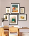 Cezanne Natürmort Çerçeveli Tablo Set