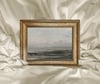 Charles-François Daubigny - Beach at Ebb Tide Çerçeveli Tablo
