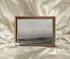 Charles-François Daubigny - Beach at Ebb Tide Çerçeveli Tablo
