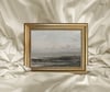 Charles-François Daubigny - Beach at Ebb Tide Çerçeveli Tablo