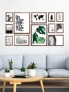 Çoklu Posterler Çerçeveli Tablo Set