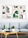 Çoklu Posterler Çerçeveli Tablo Set