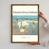 Edward Henry Potthast - A Holiday Çerçeveli Tablo