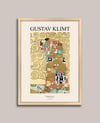 Gustav Klimt - Gerçekleşme (Aşıklar) Çerçeveli Tablo