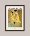 Gustav Klimt - Kiss Çerçeveli Tablo