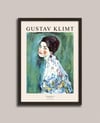 Gustav Klimt - Portrait of a Lady Çerçeveli Tablo