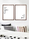 I Belong With you - You Belong With Me Tablo Set