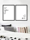 I Belong With you - You Belong With Me Tablo Set
