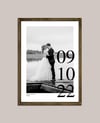 İsimler, Fotoğraf ve Tarih Çerçeveli Poster