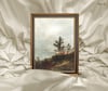 John Frederick Kensett - Gathering Storm on Long Island Sound Çerçeveli Tablo