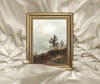 John Frederick Kensett - Gathering Storm on Long Island Sound Çerçeveli Tablo