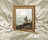 John Frederick Kensett - Gathering Storm on Long Island Sound Çerçeveli Tablo