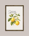 Limon Çerçeveli Tablo