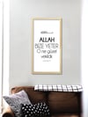 Motto Çerçeveli Poster 099 (25x49 cm)