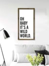 Motto Çerçeveli Poster 100 (25x49 cm)