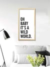 Motto Çerçeveli Poster 100 (25x49 cm)