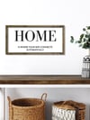 Motto Çerçeveli Poster 106 (25x49 cm)