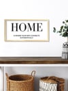 Motto Çerçeveli Poster 106 (25x49 cm)