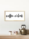 Motto Çerçeveli Poster 108 (25x49 cm)