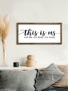 Motto Çerçeveli Poster 109 (25x49 cm)